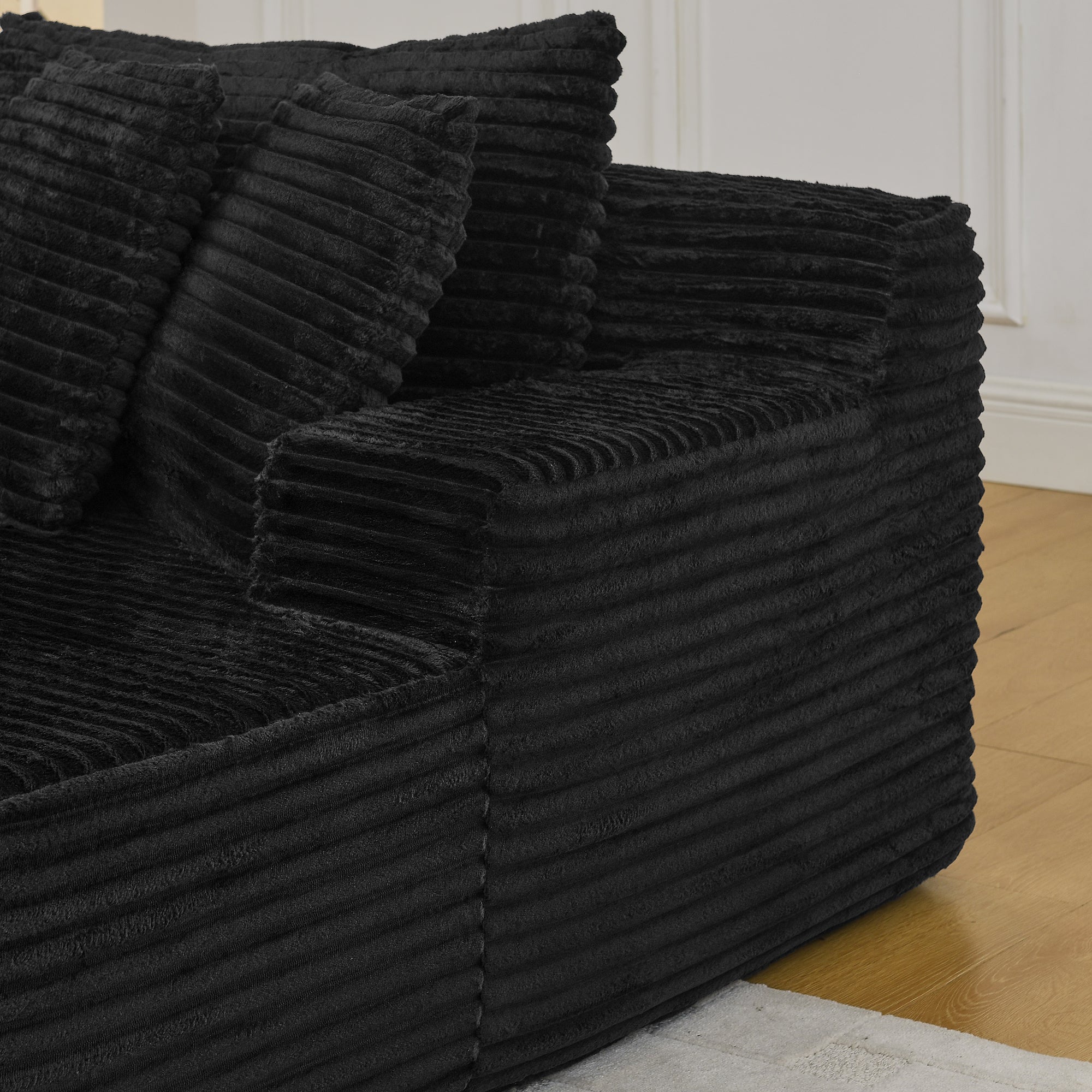 Two-seater lazy sofa lounge chair,Compressed sofa no assembly