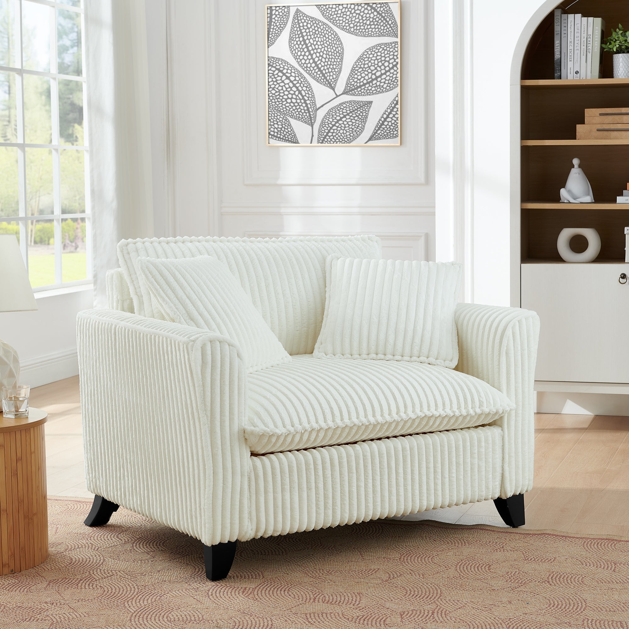Lazy sofa chair, comfortable single-person sofa chair, with a backrest