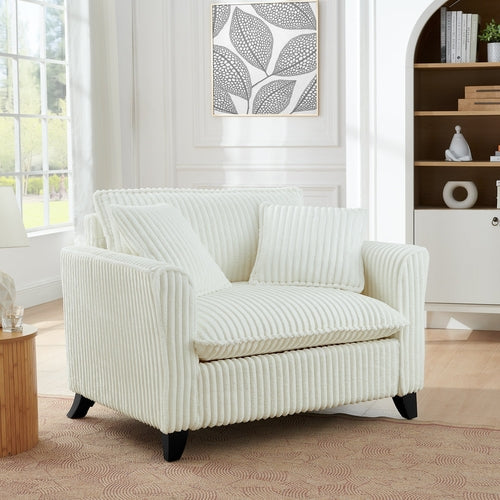 Lazy sofa chair, comfortable single-person sofa chair, with a backrest