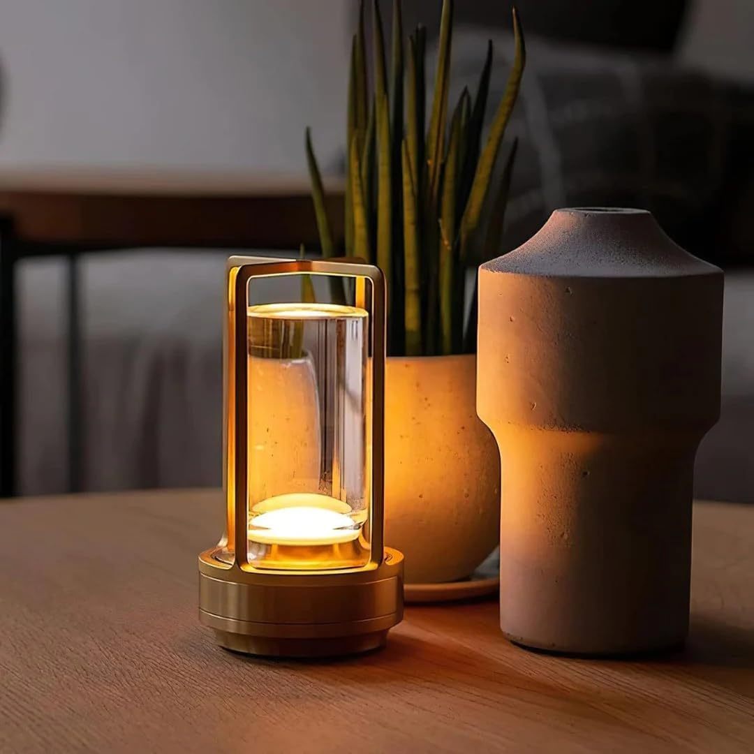 Crystal Lantern Lamp