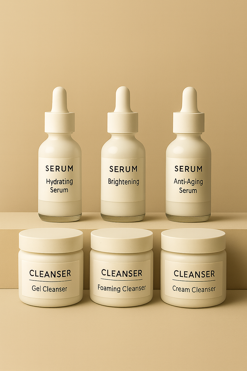 Serums & Cleanser