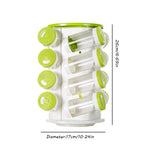 Kitchen Multifunction Rotating Seasoning Bottle Holder
