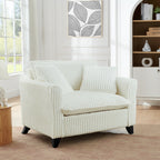 Lazy sofa chair, comfortable single-person sofa chair, with a backrest