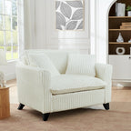 Lazy sofa chair, comfortable single-person sofa chair, with a backrest